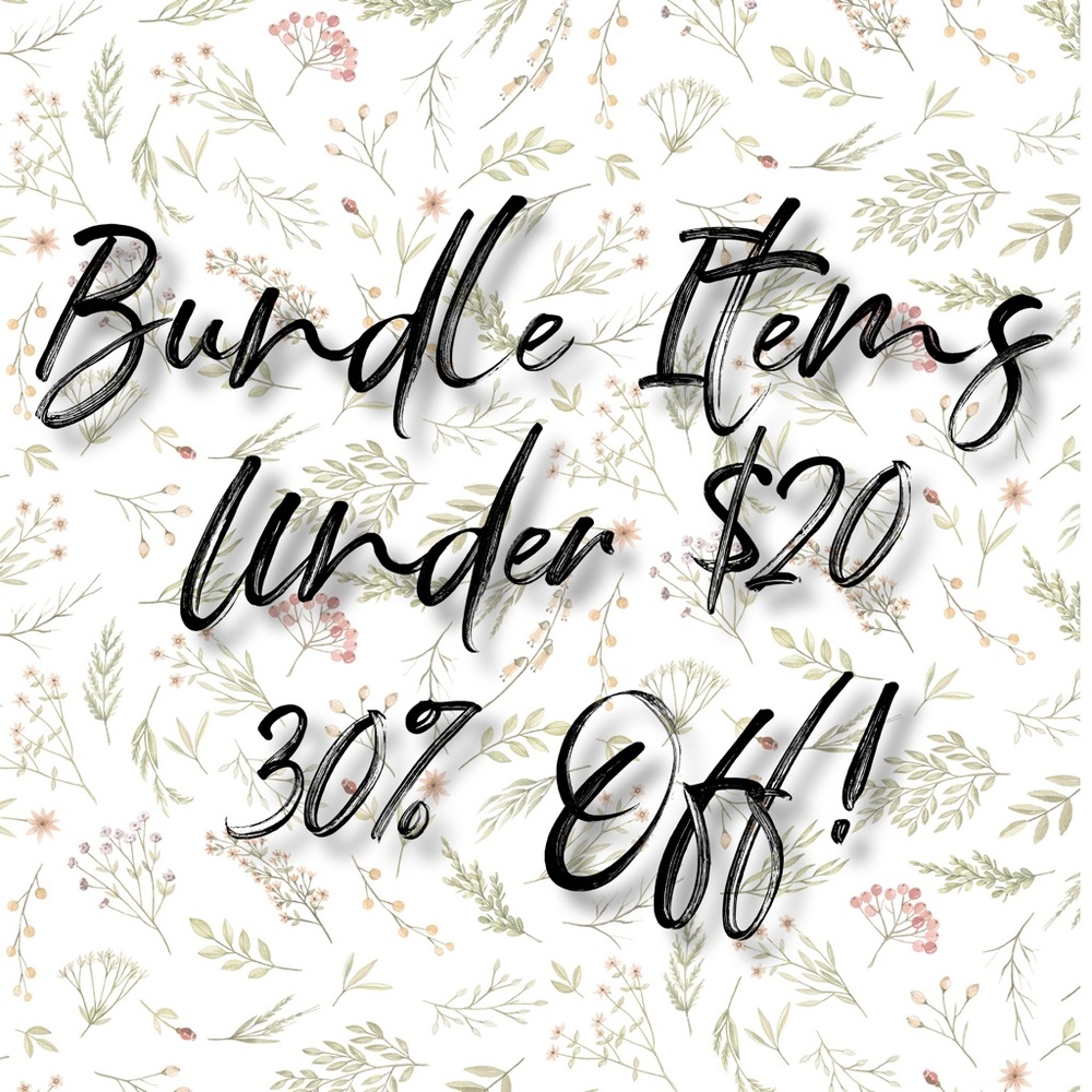 ✨ Bundle items under $20 ✨